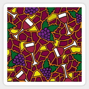 Wine Time Sticker